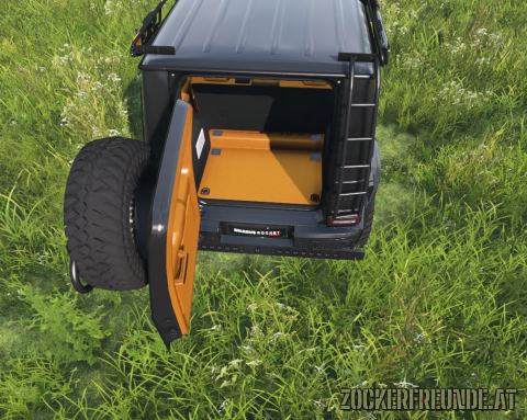 Kofferraum – Candy Mercedes G63 Brabus