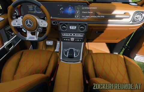 Innenraum – Candy Mercedes G63 Brabus